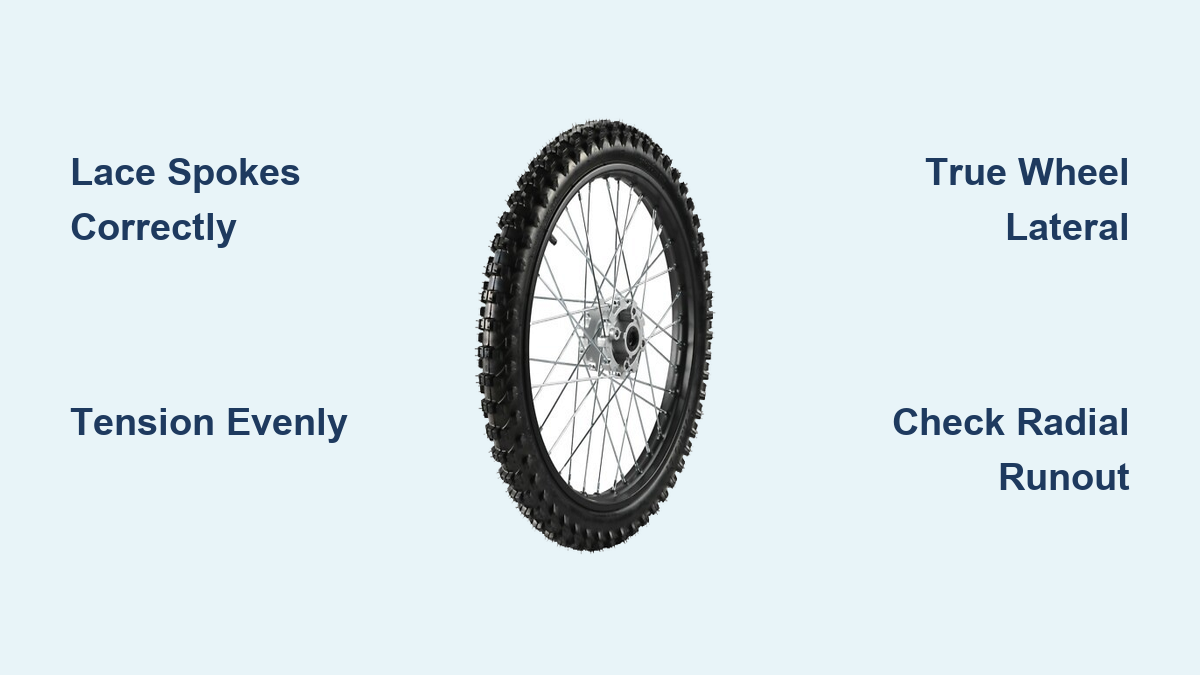 How to Install Spokes on a Dirt Bike Rim